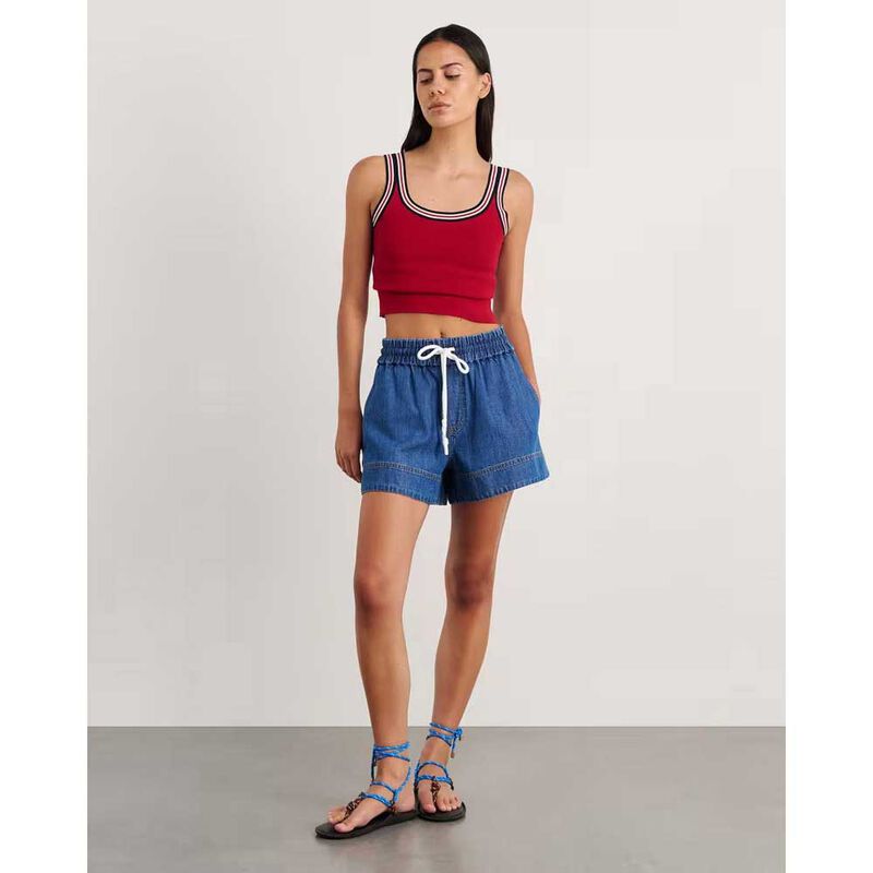 JAG Loe Denim Pull On Short image number 3